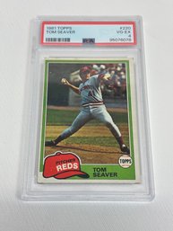 1981 Topps Tom Seaver Baseball Card (PSA 4)