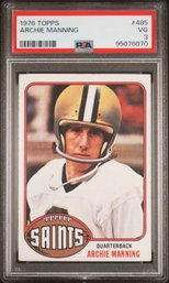 1976 Topps Archie Manning Football Card (PSA 3)