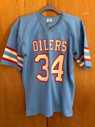 1980s Houston Oilers Earl Campbell Jersey