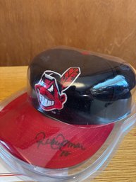 Autographed Roberto Alomar Cleveland Indians Cap