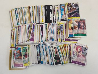 Collection Of One Piece Trading Cards