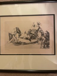 Etching On Paper Artist Proof V Signed Oliver