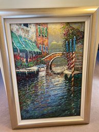 'Misty Venice Morning' By Marko 2000 Oil Painting On Canvas