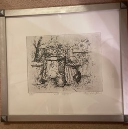 Etching On Paper 'Cast Shadows' 11/25 Signed