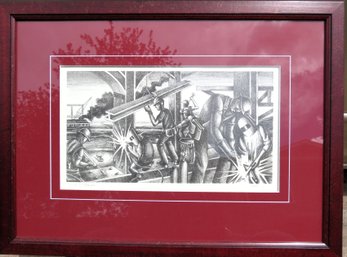 MS  O'Neill/ Starr - Artist Proof (Steel Workers Scene)