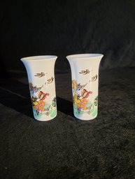 Rosenthal Bjorn Wiinblad Vases - Set Of Two