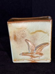 Frankoma 6.5' Flying Goose Pillow Vase
