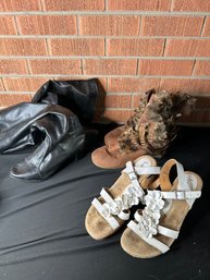 Three Pair Of Womens Shoes - 10