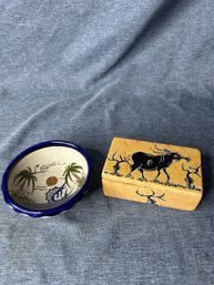 Cozumel Bowl And Stone Box