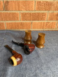 Two Pipes And Salt And Pepper