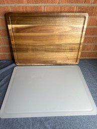 Two Large Cutting Boards