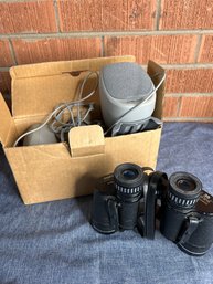 Polk Audio Speakers And Empire Binoculars