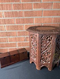 Storage Box And Plant Stand