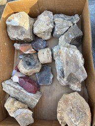 Box Of Rocks/crystals