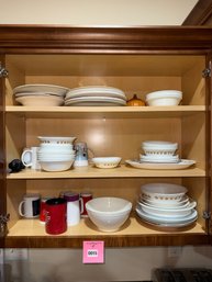 015 - Assorted Dinnerware, Mugs And Serving Pieces