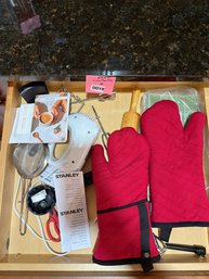 019 - Kitchen Drawer Contents With Hand Mixer And Utensils