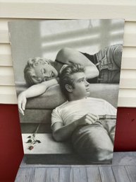 Flute Song Marilyn Monroe And James Dean Art