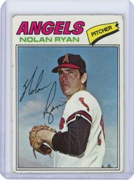 1977 Topps Nolan Ryan #650 - Crease