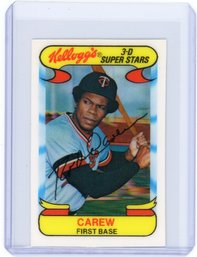 1978 Kellogg's 3-D Super Stars Rod Carew #29