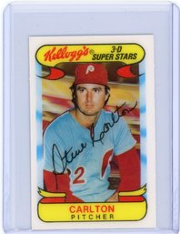 1978 Kellogg's 3-D Super Stars Steve Carlton #1