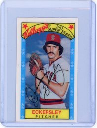 1979 Kellogg's 3-D Super Stars Dennis Eckersley #9