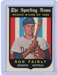 1959 Topps Ron Fairly Rookie #125