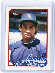 1989 Topps Traded Deion Sanders Rc #110T