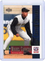 2001 Upper Deck Minors Centennial Miguel Cabrera #77 Rookie