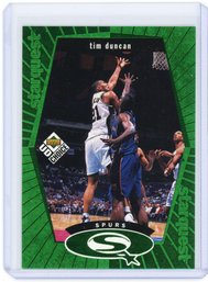 1998-99 UD Choice Tim Duncan StarQuest Green #SQ24
