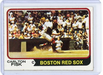 1974 Topps Carlton Fisk #105
