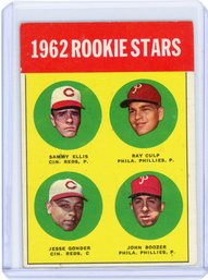 1963 Topps 1963 Rookie Stars (Sammy Ellis / Ray Culp / Jesse Gonder / John Boozer) RC #29a