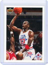 1991-92 Upper Deck All-Star Checklist (Michael Jordan) #48b