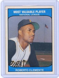 1985 TCMA Most Valuable Players National League Roberto Clemente #NNO