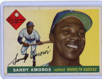 1955 Topps Sandy Amoros RC #75