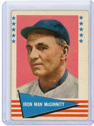 1961 Fleer Baseball Greats (F418-3) Iron Man McGinnity #126