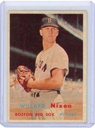 1957 Topps Willard Nixon #189