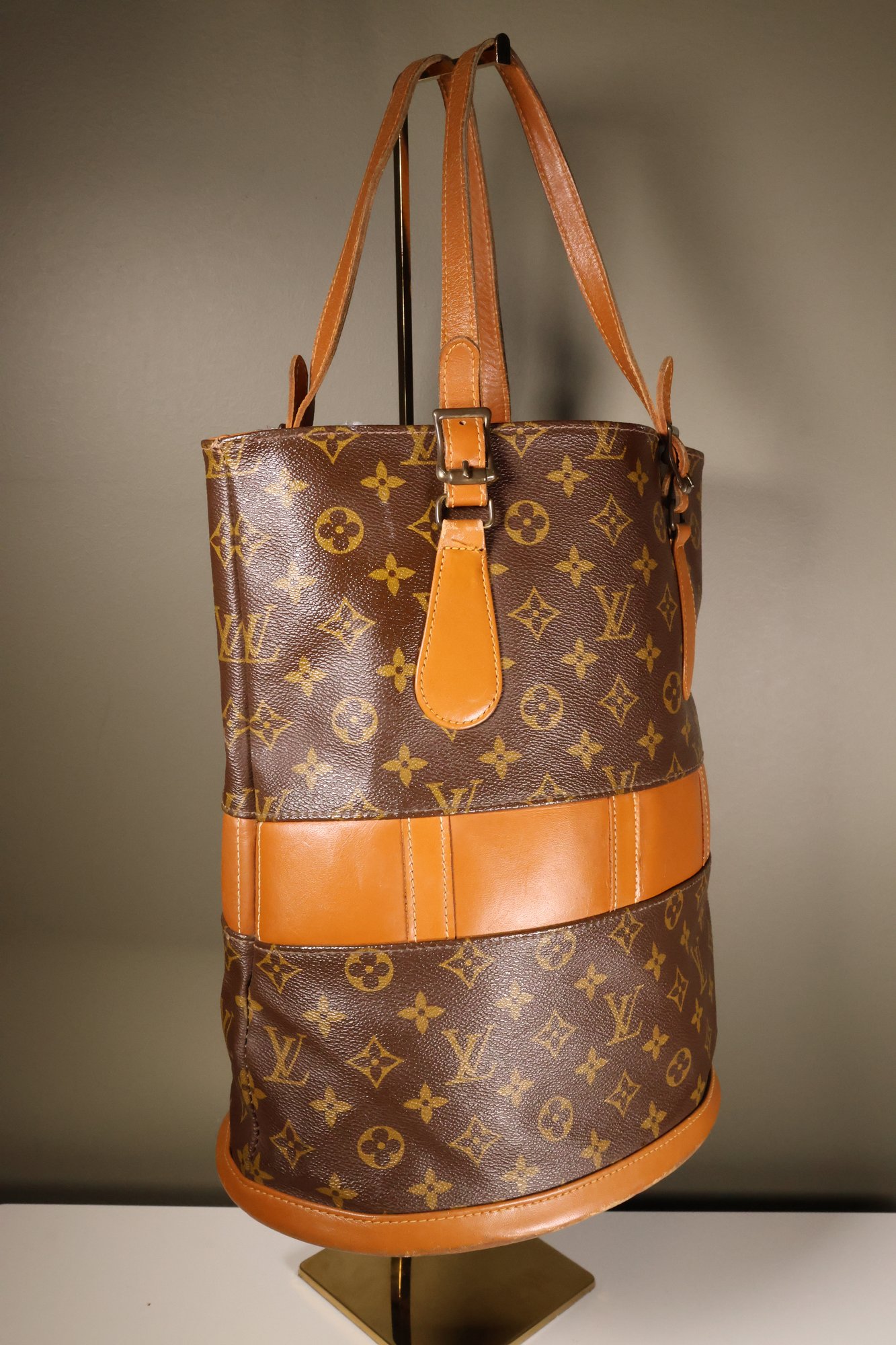 Bucket Bag Big Brown Louis Vuitton Bag Louis Vuitton Large