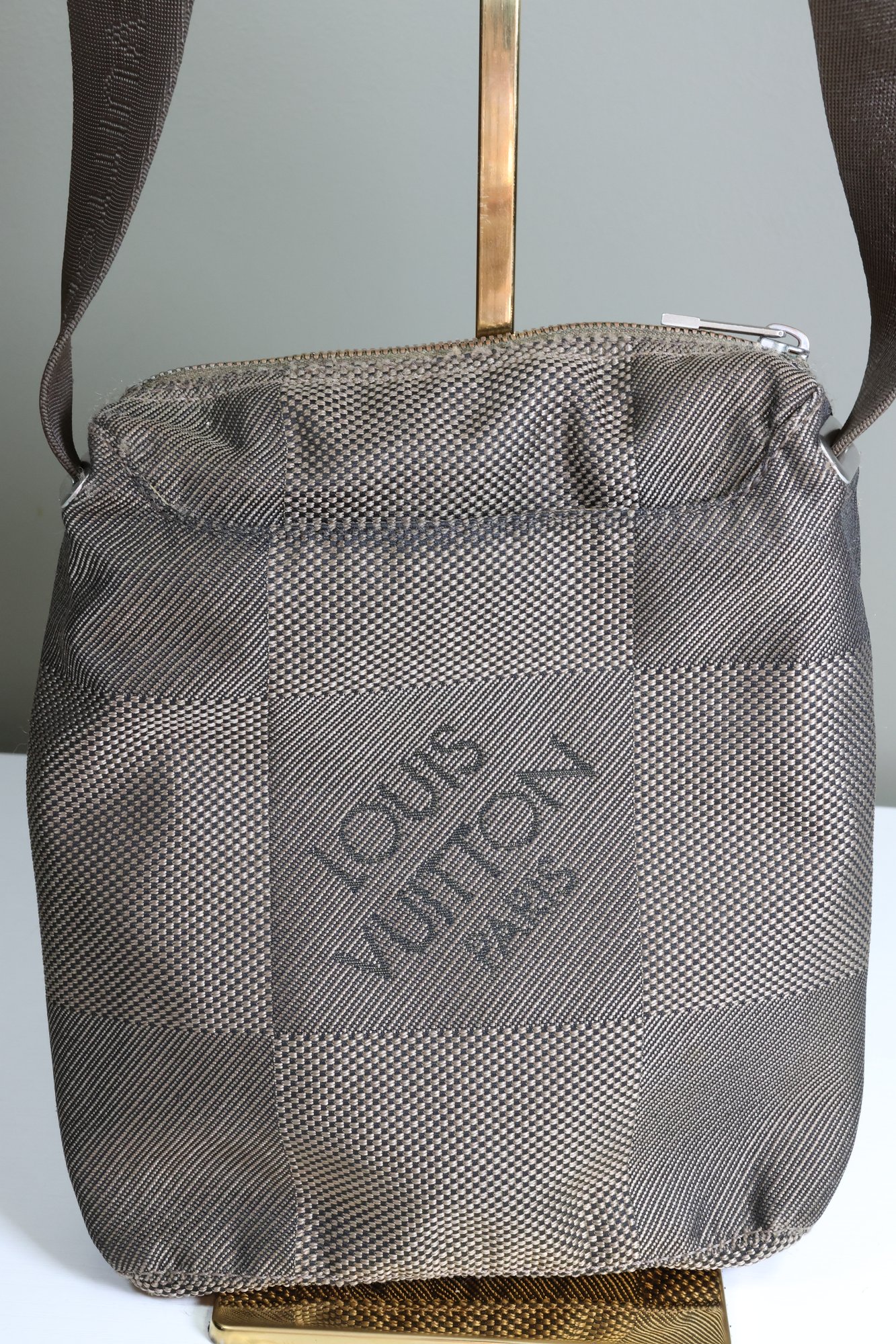 Louis Vuitton Brown Damier Geant Citadin Crossbody Bag Purse