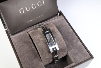 Gucci 3900L Watch Quartz 12mm Silver Dial Swiss Comes With Box And Papers