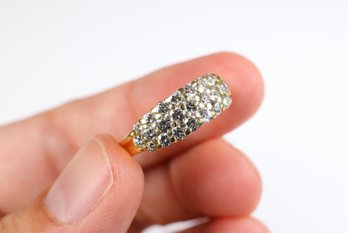 Natural Diamond Ring 1.00ctw, 18k Yellow Gold 5.3 Grams, Gemstones Diamonds Jewelry