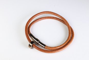 Hermes Kite Double Tour Wrap Bracelet Palladium