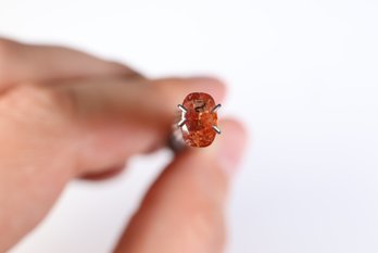 Natural Unheated Padparadscha Sapphire  1.005ct Gemstone Jewelry