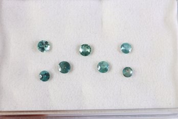 Natural Alexandrite 1.04ctw 3mm Round Cut From Brazil