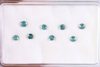 Natural Alexandrite 1.03ctw 3mm Round Cut From Brazil