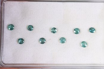 Natural Alexandrite 1.03ctw 3mm Round Cut From Brazil