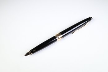 Sailor 18K Gold Nib Fountain Pen Black Gold Trim