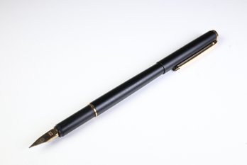Montblanc Slim Line Black Fountain Pen F