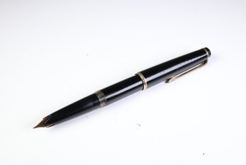 MONTBLANC MEISTERSTUCK NO. 32 IN BLACK & GOLD WITH 14K GOLD NIB