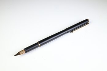 Montblanc Black Noblesse Germany Vintage Gold Nib Fountain Pen