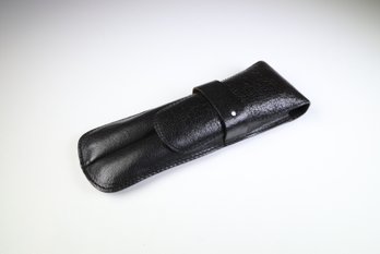 Montblanc Meisterstck Leather Black Siena Pen Pouch